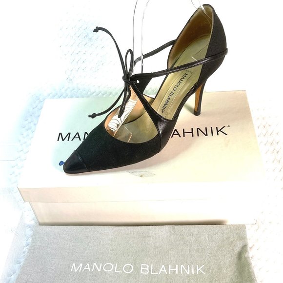 Auc Vintage Manolo Blahnik Tunisia Stiletto Heels